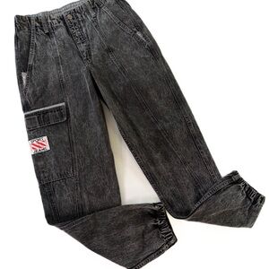 Vintage Levi’s Sport 80s Acid Wash Jogger Jeans Mens Womens Small Hip Hop